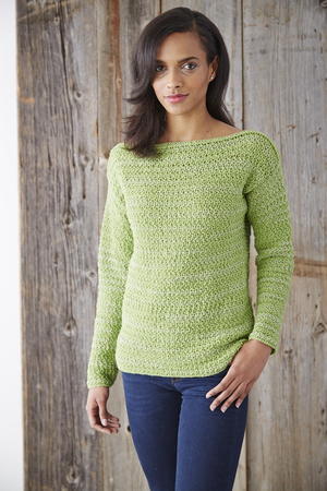 Boat Neck Pullover Sweater Allfreecrochet Com Boat Neck Pullover Sweater Allfreecrochet Com