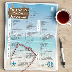free printable packing list for vacation allfreepapercrafts com