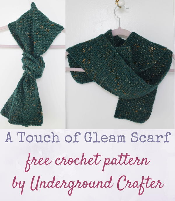 A Touch of Gleam Scarf