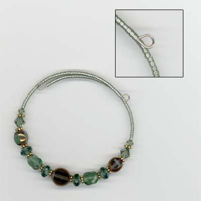 22 Gauge Steel Necklace Memory Wire-0415-63