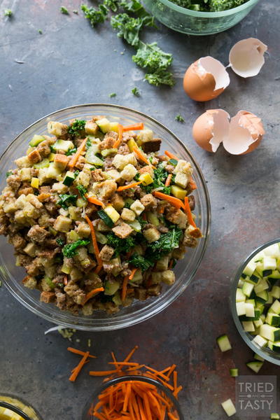 Sausage & Veggie Lovers Stuffing