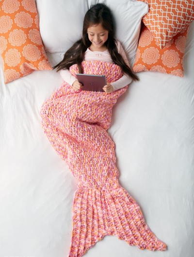 Make a Splash Mermaid Blanket