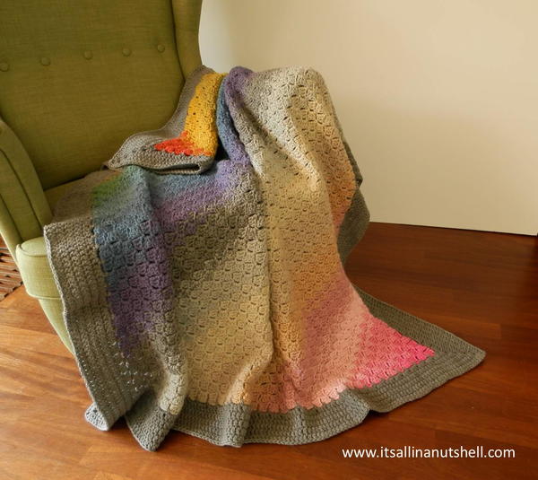 Corner to Corner Ombre Blanket