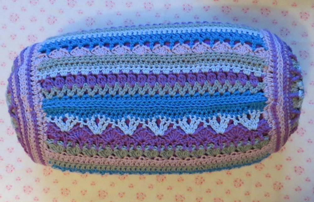 Pillow Crochet Pattern Bolster Back Support Pillow Pencil 