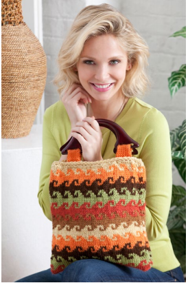 Color Knit Bag