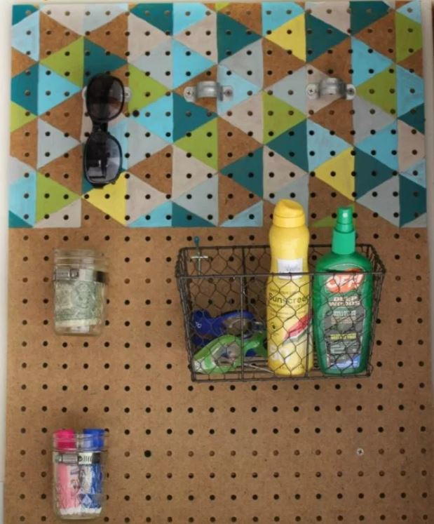 Summer Gear DIY Pegboard Storage