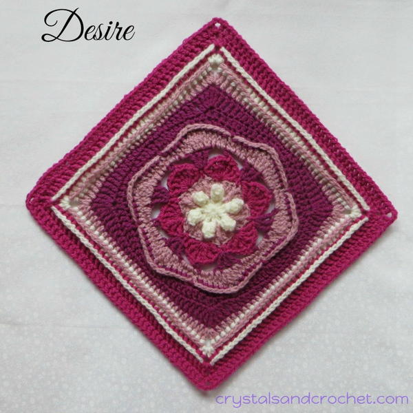 Desire Crochet Granny Square