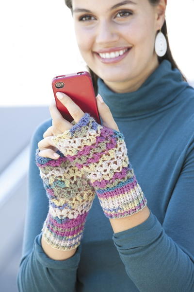 One Skein Lace Mitts