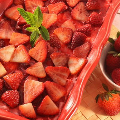 Strawberry Pretzel Jello Salad