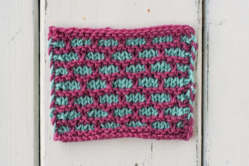 How to Knit the Brick Stitch