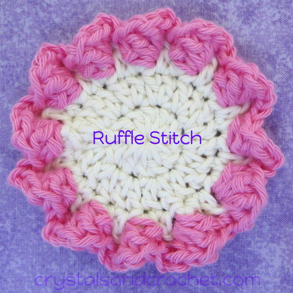 Ruffle Stitch Crochet Pattern