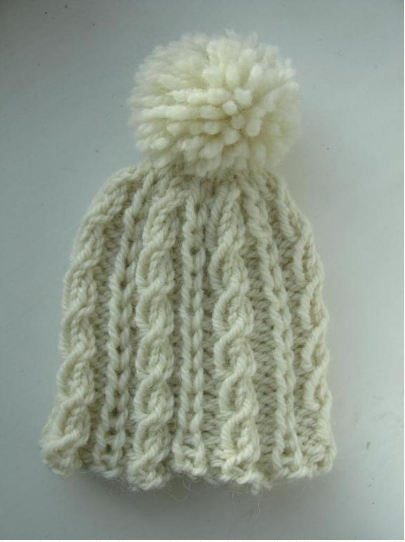 Babys Snowflake Beanie