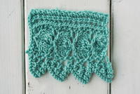 How to Knit the Garden Edging Stitch
