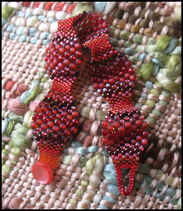 Mixed Bead Peyote Stitch Bracelet
