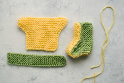 Irresistible Knit Baby Booties