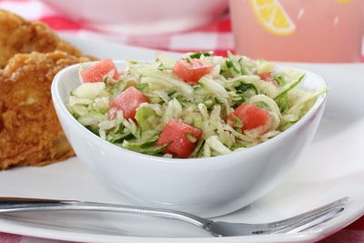 Watermelon Rind Coleslaw