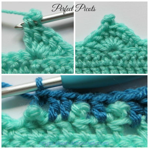 Perfect Picots Crochet Stitch Tutorial