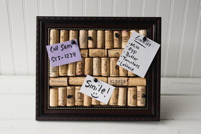 Wine Cork Notice Board
