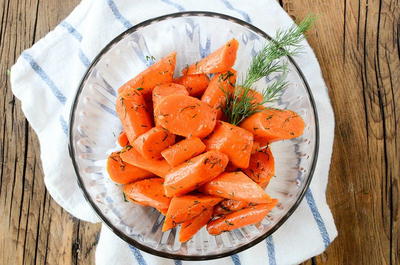 Buttery Dill Carrots 