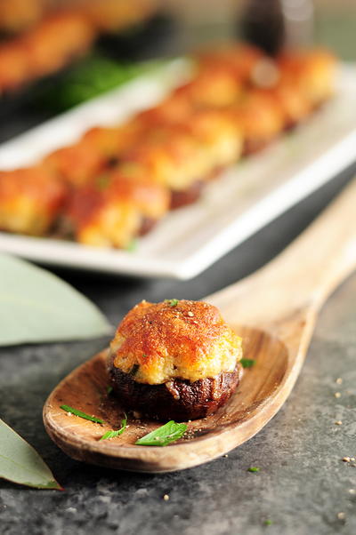 Crab Stuffed Mushrooms