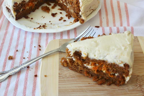 Carrot Cake wCream Cheese Frosting
