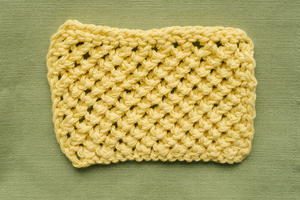 How to Knit the Basic Mesh Stitch