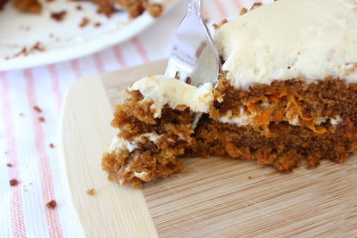 Carrot Cake w/Cream Cheese Frosting