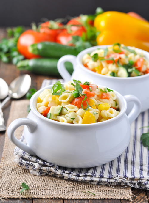 Creamy Pasta Primavera