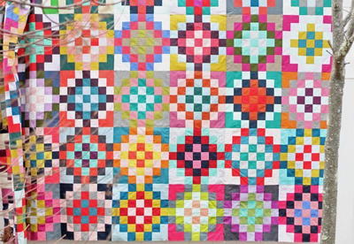 Checkered Garden Quilt Tutorial