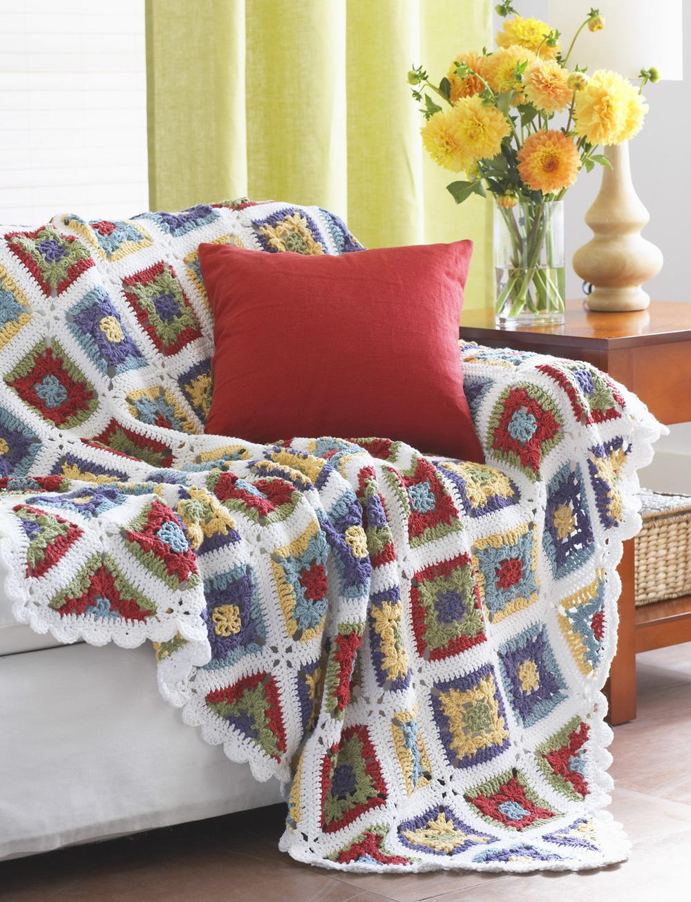 Country Charm Crochet Blanket Pattern Country Charm Crochet Blanket Pattern