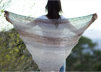 Easiest Ever Triangle Wrap Shawl