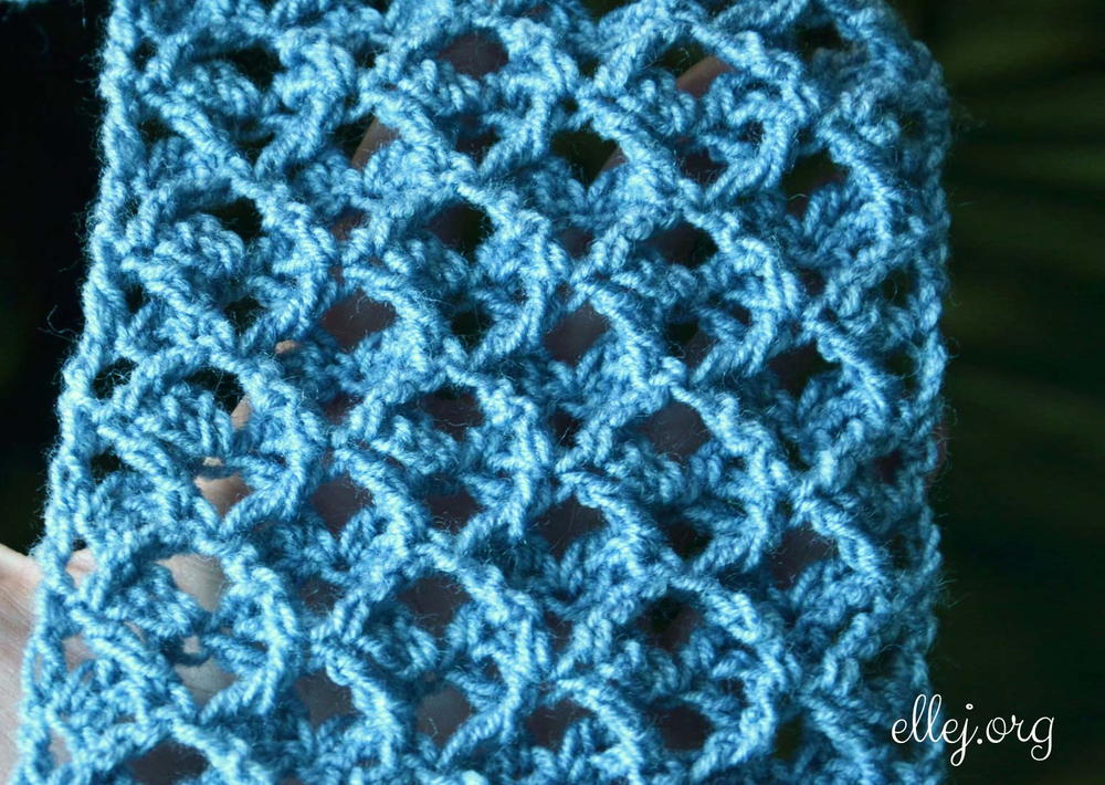 Diamond Stitch Crochet Pattern