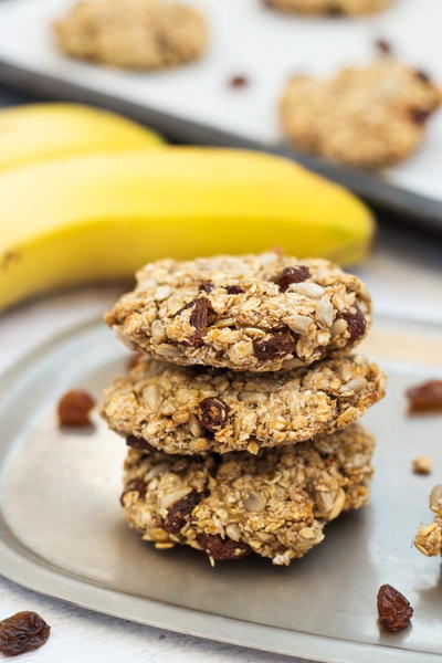 Healthy Instant Oatmeal Cookies