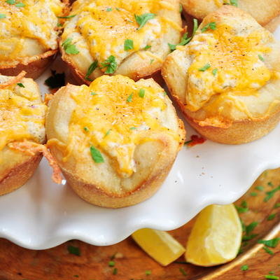 Cheesy Crab Appetizers