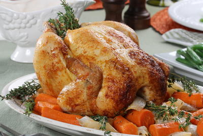 Herb Roasted Bundt Pan Chicken