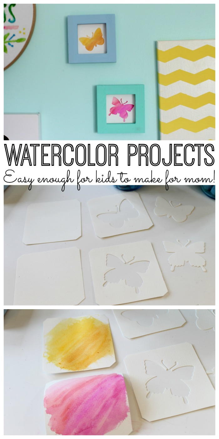 Watercolor Projects Die Cut Watercolor Art