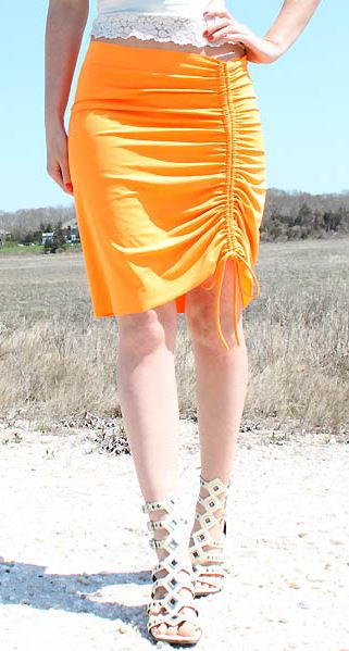 DIY Lanvin Ruched Beach Skirt