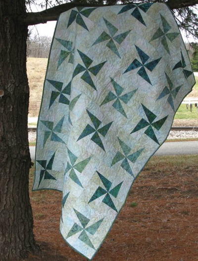 Windmills by the Sea Shore Quilt Pattern