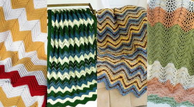 Ripple Afghan Patterns