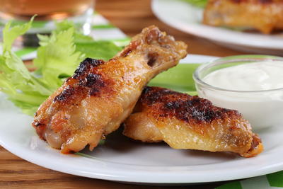 Grilled Buffalo Wings