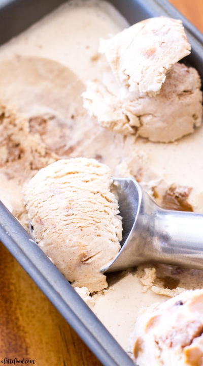 Cinnamon Dulde de Leche Ice Cream