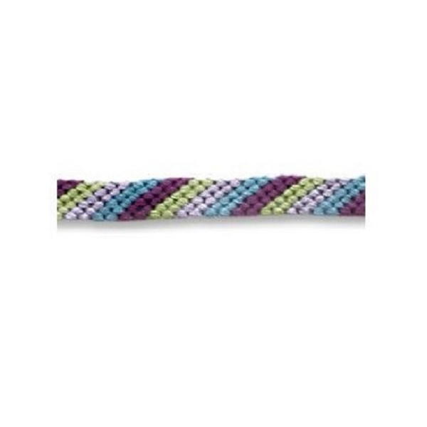 Diagonal Stripe Friendship Bracelet Pattern