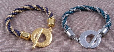 Gorgeous Chain DIY Kumihimo Bracelet
