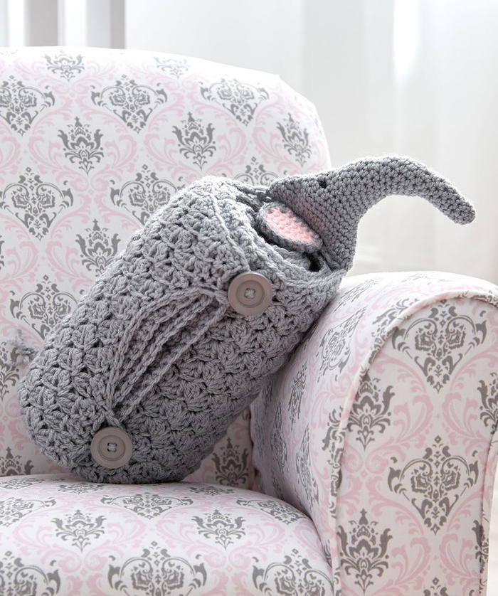 The Most Adorable Elephant Crochet Baby Blanket