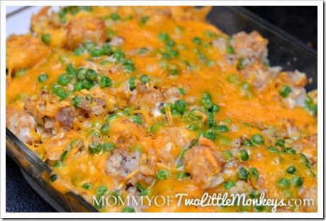 Budget Friendly Tater Tot Casserole