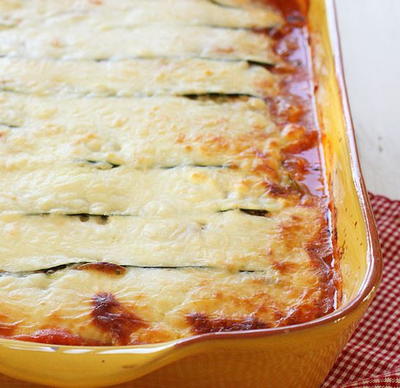 Beefy Zucchini Lasagna