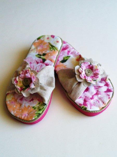 Garden Party Flip Flop Refashion