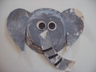 Wonderfully Creative Paper Plate Elephant