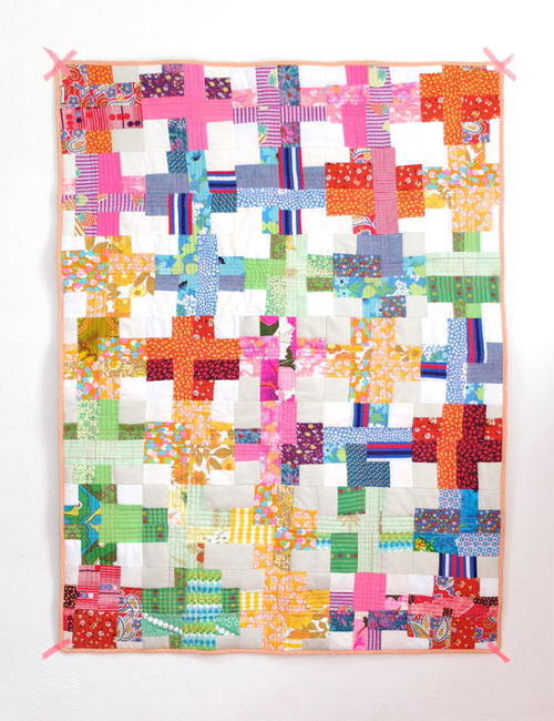 Haphazard Scrapbuster Quilt