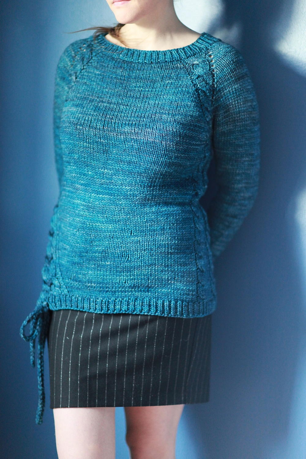 Split Ends Sweater | AllFreeKnitting.com